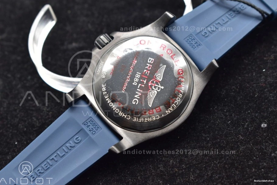 Strap Black Edition 1170 TF Bezel A Blue 44 Automatic Superocean Best Rubber Black Dial Lightweight 1:1 On 0516